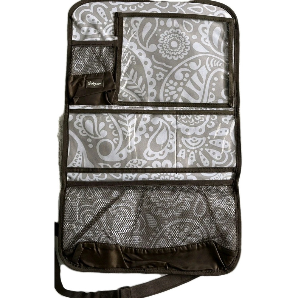 Thirty-One Hang-Up Activity Organizer Taupe Playful Parade Retired‎ NEW